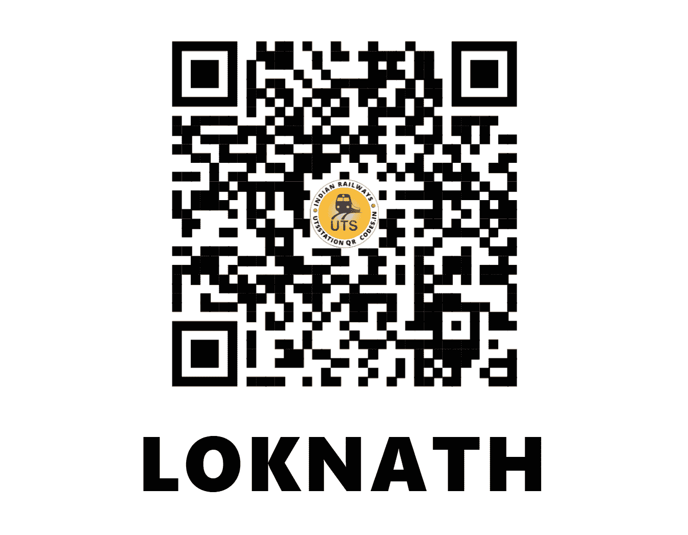 UTS QR Code for LOKNATH - LOK (ER - WEST BENGAL)